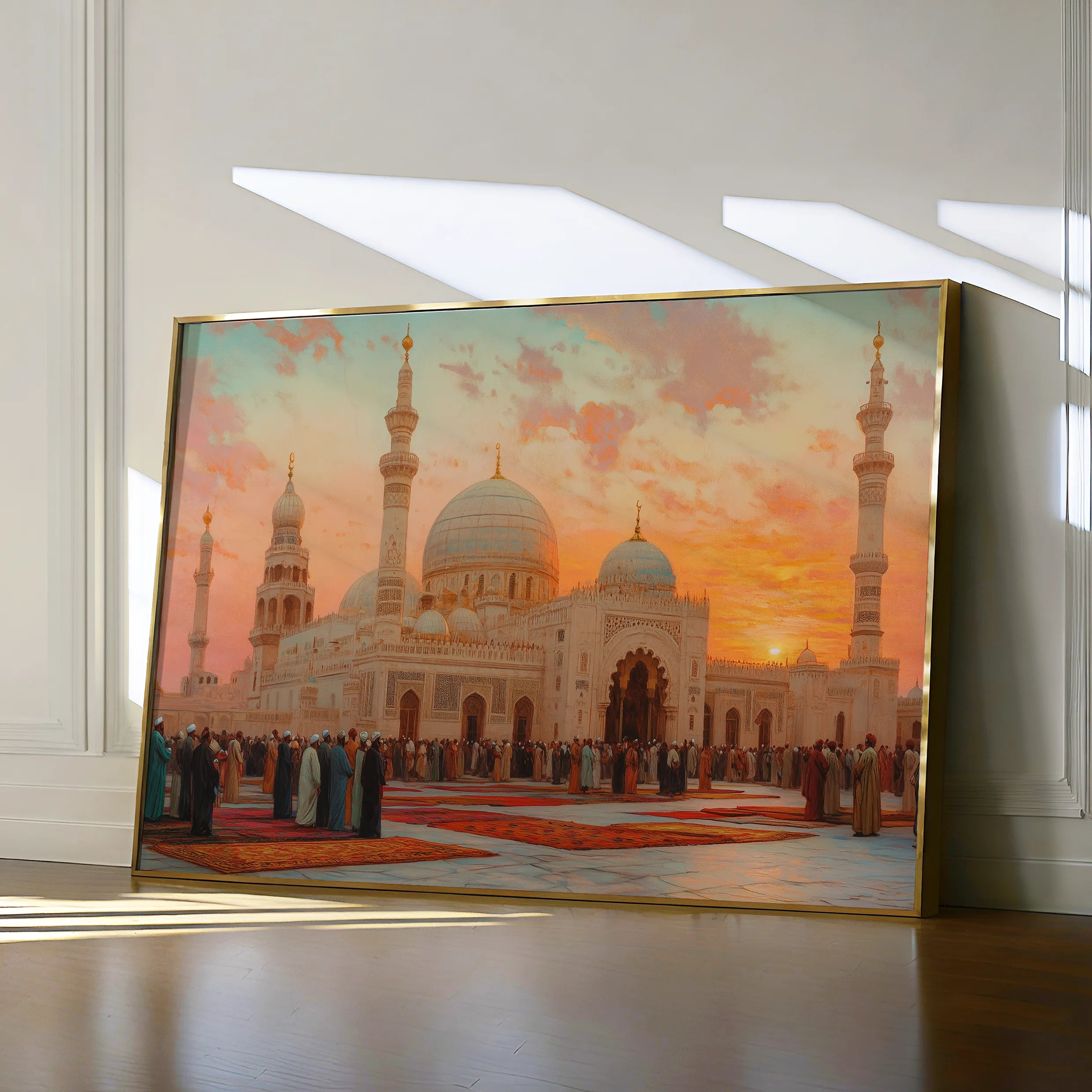 Orientalist 126 Canvas Art 18" x 24" / 45 x 60 cm / Black