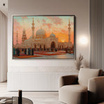 Orientalist 126 Canvas Art 18" x 24" / 45 x 60 cm / Black