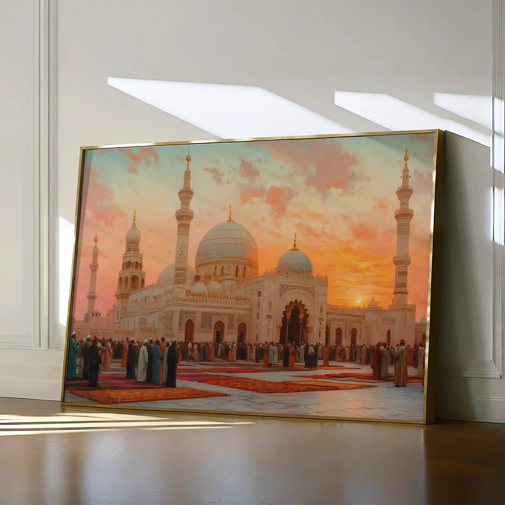 Orientalist 126 Canvas Art 60 x 40 cm / Black