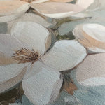 Floral 1268 Canvas Art 60 x 60 cm / Black
