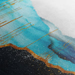 Abstract 127 Canvas Art 18" x 24" / 45 x 60 cm / Black