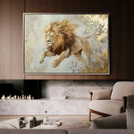 Animals 127 Canvas Art 18" x 24" / 45 x 60 cm / Black