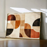 Boho 127 Canvas Art 18" x 24" / 45 x 60 cm / Black