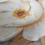 Floral 127 Canvas Art 18" x 24" / 45 x 60 cm / Black