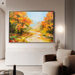 Landscape 127 Canvas Art 18" x 24" / 45 x 60 cm / Black