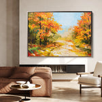 Landscape 127 Canvas Art 18" x 24" / 45 x 60 cm / Black