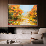 Landscape 127 Canvas Art 18" x 24" / 45 x 60 cm / Black