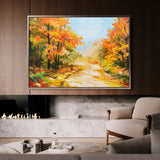 Landscape 127 Canvas Art 18" x 24" / 45 x 60 cm / Black