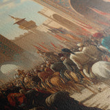 Orientalist 127 Canvas Art 18" x 24" / 45 x 60 cm / Black
