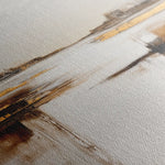 Abstract 1271 Canvas Art 60 x 60 cm / Black