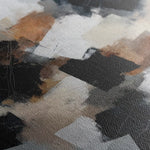 Abstract 1273 Canvas Art 60 x 60 cm / Black