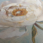 Floral 1276 Canvas Art 60 x 60 cm / Black