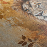 Animals 128 Canvas Art 18" x 24" / 45 x 60 cm / Black