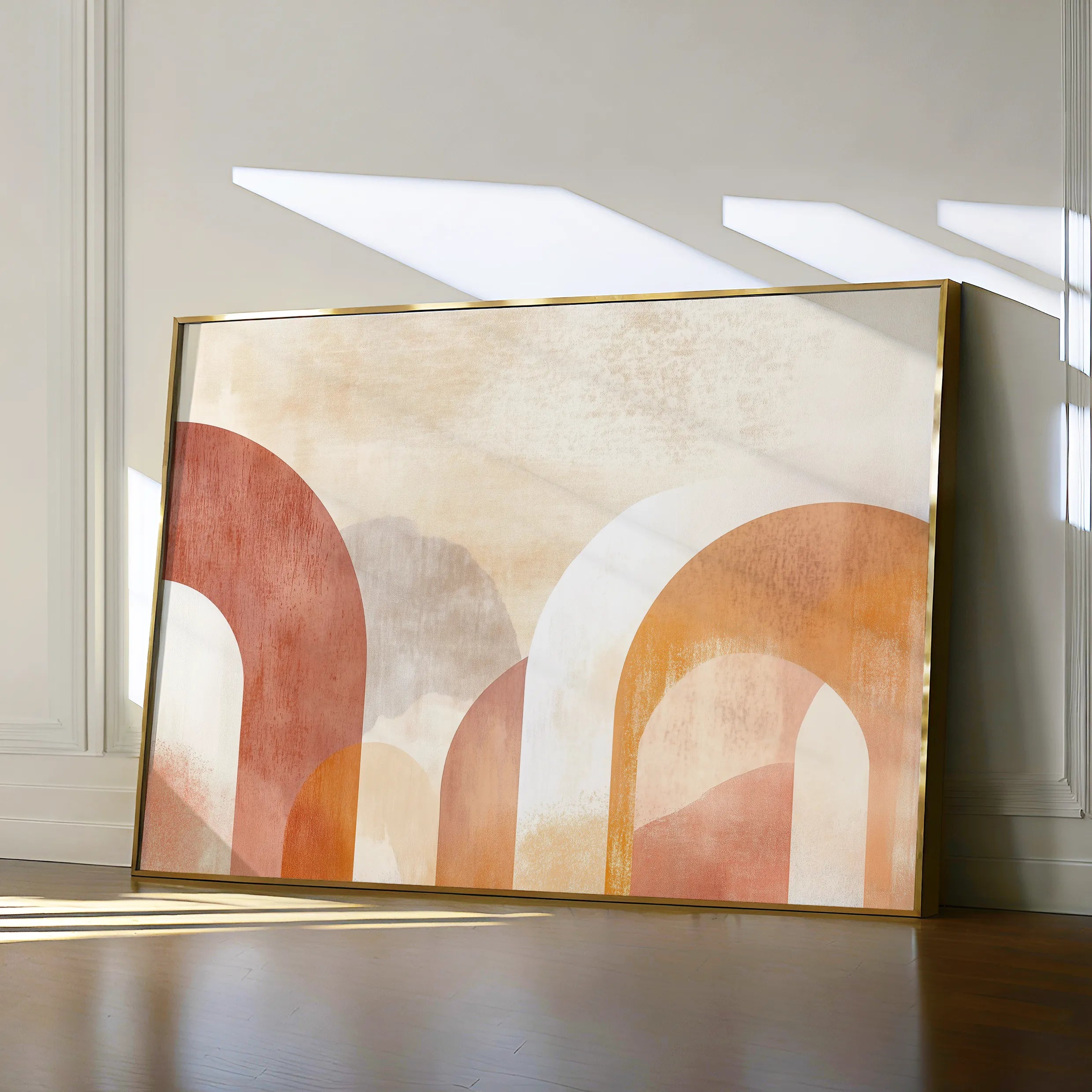 Boho 128 Canvas Art 18" x 24" / 45 x 60 cm / Black
