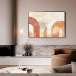 Boho 128 Canvas Art 18" x 24" / 45 x 60 cm / Black
