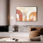 Boho 128 Canvas Art 60 x 40 cm / Black