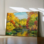 Landscape 128 Canvas Art 18" x 24" / 45 x 60 cm / Black