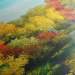 Landscape 128 Canvas Art 18" x 24" / 45 x 60 cm / Black