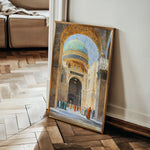 Orientalist 128 Canvas Art 18" x 24" / 45 x 60 cm / Black
