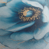 Floral 1281 Canvas Art 16" x 16" / 40 x 40 cm / Black