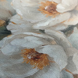 Floral 1284 Canvas Art 16" x 16" / 40 x 40 cm / Black