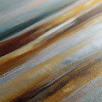 Abstract 1288 Canvas Art 16" x 16" / 40 x 40 cm / Black