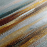 Abstract 1288 Canvas Art 16" x 16" / 40 x 40 cm / Black