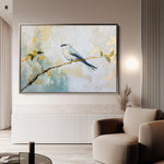 Animals 129 Canvas Art 18" x 24" / 45 x 60 cm / Black