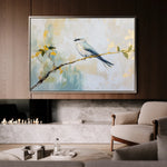 Animals 129 Canvas Art 18" x 24" / 45 x 60 cm / Black