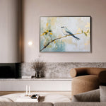 Animals 129 Canvas Art 18" x 24" / 45 x 60 cm / Black