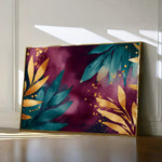 Boho 129 Canvas Art 18" x 24" / 45 x 60 cm / Black