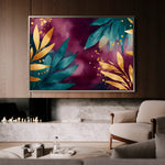 Boho 129 Canvas Art 18" x 24" / 45 x 60 cm / Black