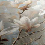 Floral 129 Canvas Art 18" x 24" / 45 x 60 cm / Black