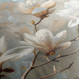Floral 129 Canvas Art 18" x 24" / 45 x 60 cm / Black