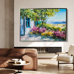 Landscape 129 Canvas Art 18" x 24" / 45 x 60 cm / Black