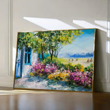 Landscape 129 Canvas Art 18" x 24" / 45 x 60 cm / Black