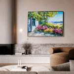 Landscape 129 Canvas Art 18" x 24" / 45 x 60 cm / Black