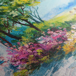Landscape 129 Canvas Art 18" x 24" / 45 x 60 cm / Black