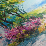 Landscape 129 Canvas Art 18" x 24" / 45 x 60 cm / Black