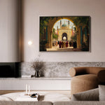 Orientalist 129 Canvas Art 18" x 24" / 45 x 60 cm / Black