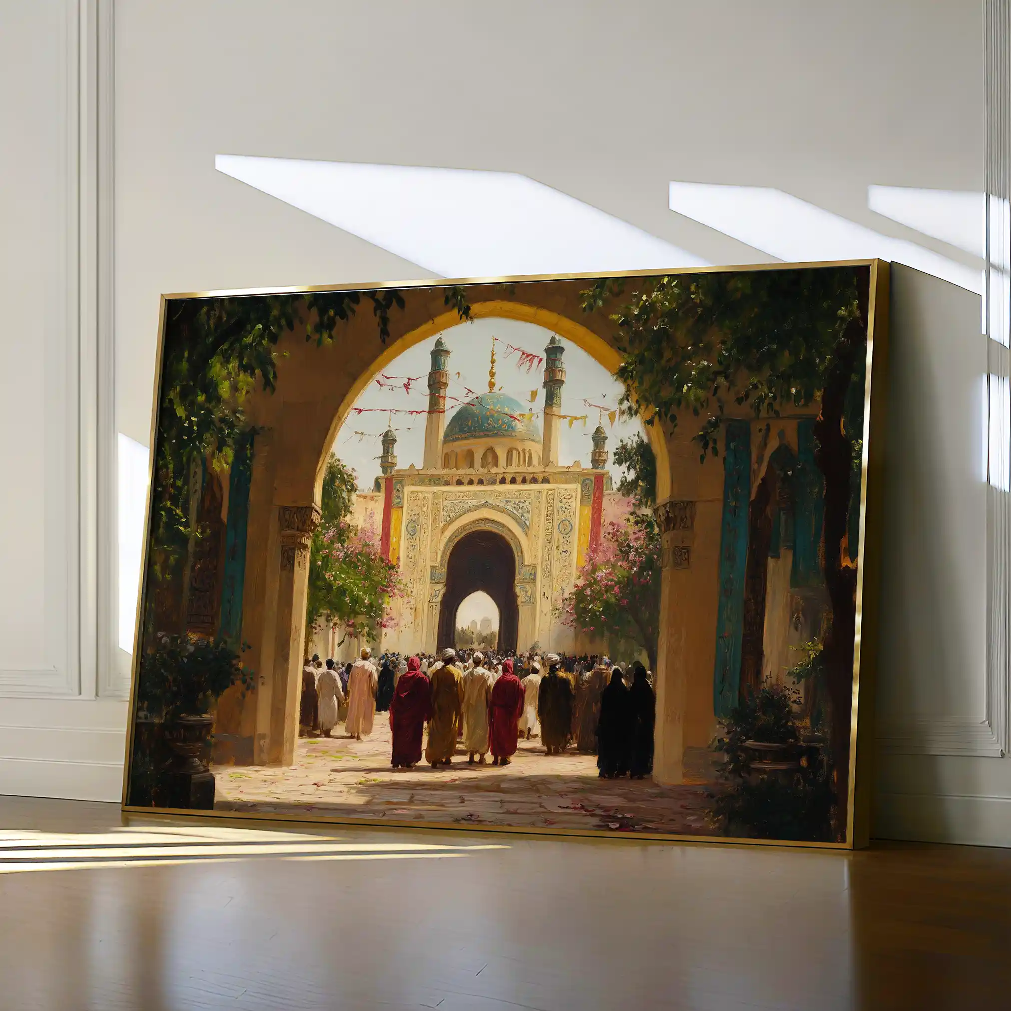 Orientalist 129 Canvas Art 60 x 40 cm / Black