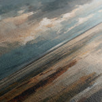 Abstract 1291 Canvas Art 16" x 16" / 40 x 40 cm / Black