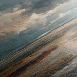 Abstract 1291 Canvas Art 16" x 16" / 40 x 40 cm / Black