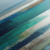 Abstract 1292 Canvas Art 16" x 16" / 40 x 40 cm / Black