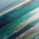 Abstract 1292 Canvas Art 60 x 60 cm / Black