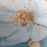 Floral 1294 Canvas Art 16" x 16" / 40 x 40 cm / Black