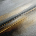 Abstract 1295 Canvas Art 16" x 16" / 40 x 40 cm / Black