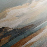 Abstract 1298 Canvas Art 16" x 16" / 40 x 40 cm / Black