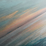 Abstract 1299 Canvas Art 16" x 16" / 40 x 40 cm / Black