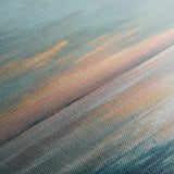 Abstract 1299 Canvas Art 16" x 16" / 40 x 40 cm / Black